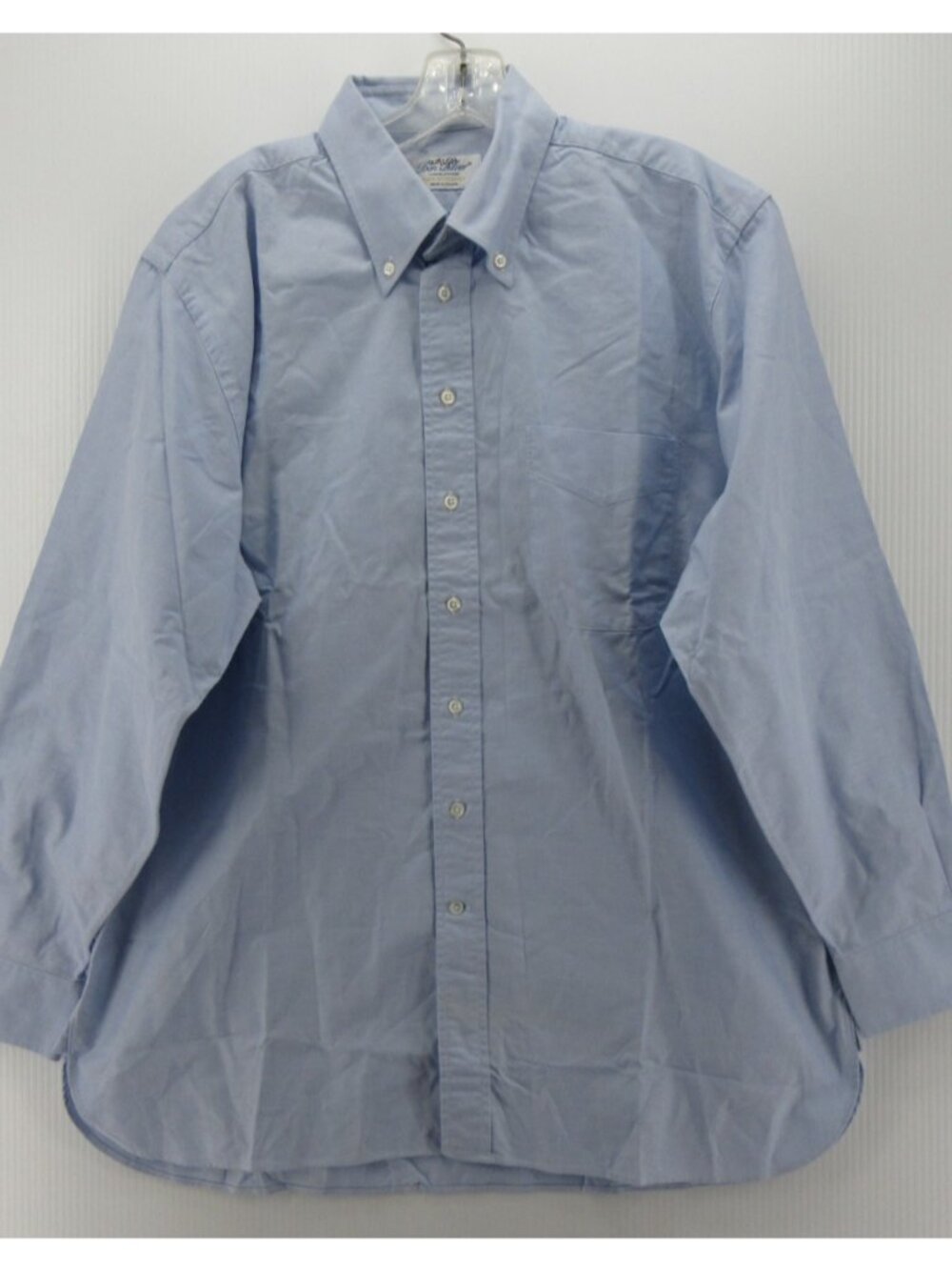 Ben Silver Shirt 16.5 Charleston Oxford Cloth OCBD Button Down Preppy *